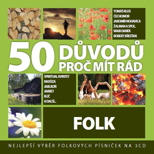 50 Duvodu proč mít rád folk 3CD
