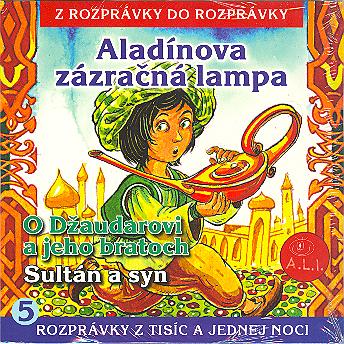 Aladínova zázračná lampa / kartón /