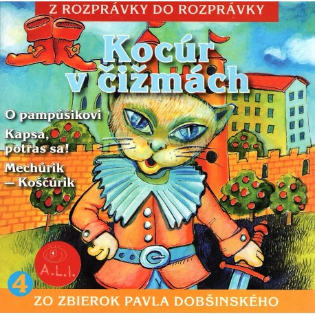 Kocúr v čižmách a né - Edicia Z rozprávky do rozprávky /karton/