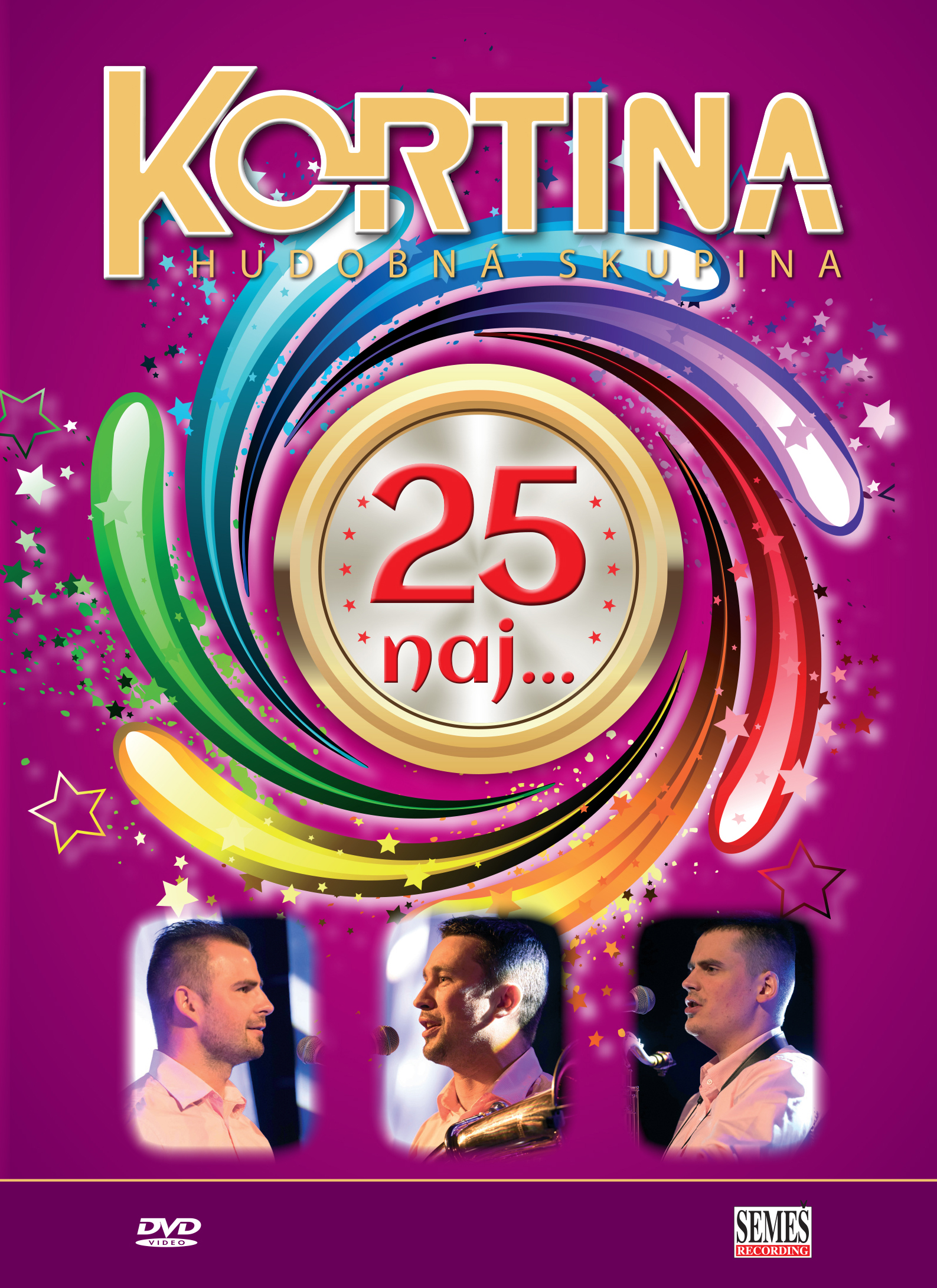 Kortina: 25 naj - (DVD vber)