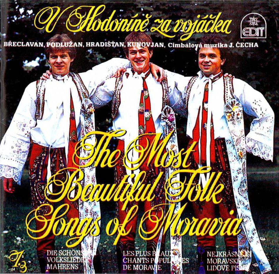 Nejkrásnější moravské lidové písně 1 - CD