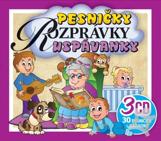 3CD BOX Pesničky, Rozprávky, Uspávanky