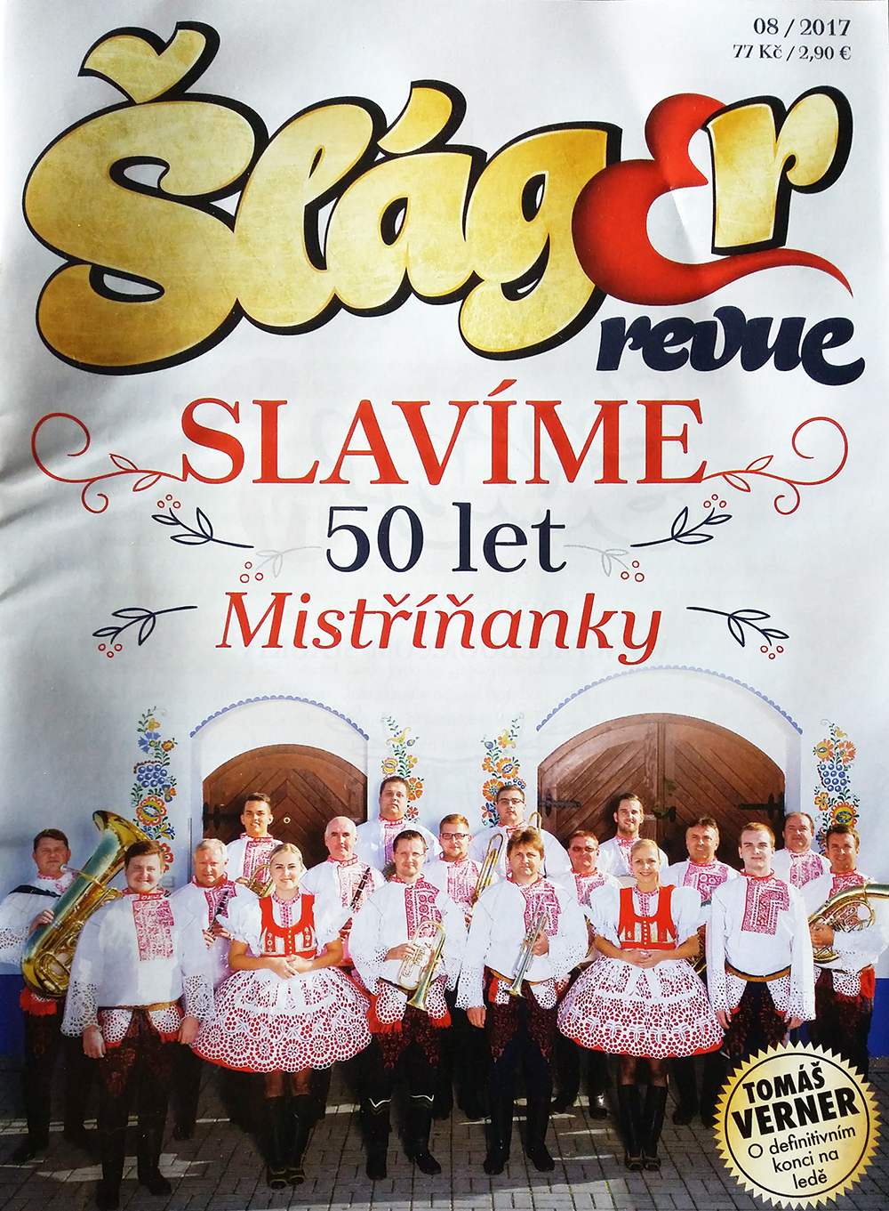 Časopis Šlágr revue 8/2017