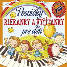 Pesniky, riekanky a vytanky pre deti - 2CD 