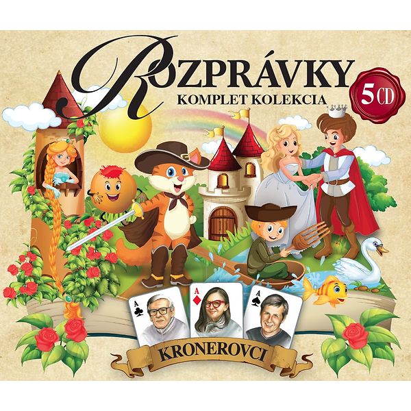 5CD BOX Rozprávky • Kronerovci kompletná kolekcia