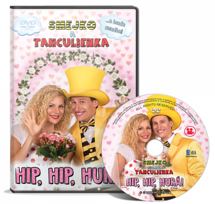 DVD Smejko a Tanculienka: Hip, Hip, Hurá!