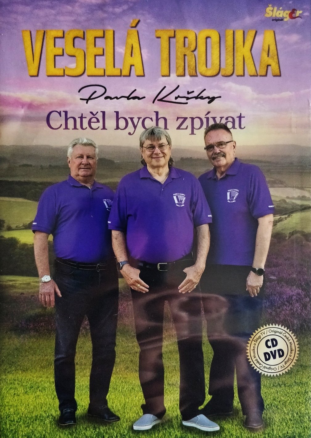 Vesel trojka - Chtel bych zpvat CD+DVD