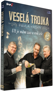 Vesel trojka Pavla Krky - U je nm zas o rok vc CD+DVD 