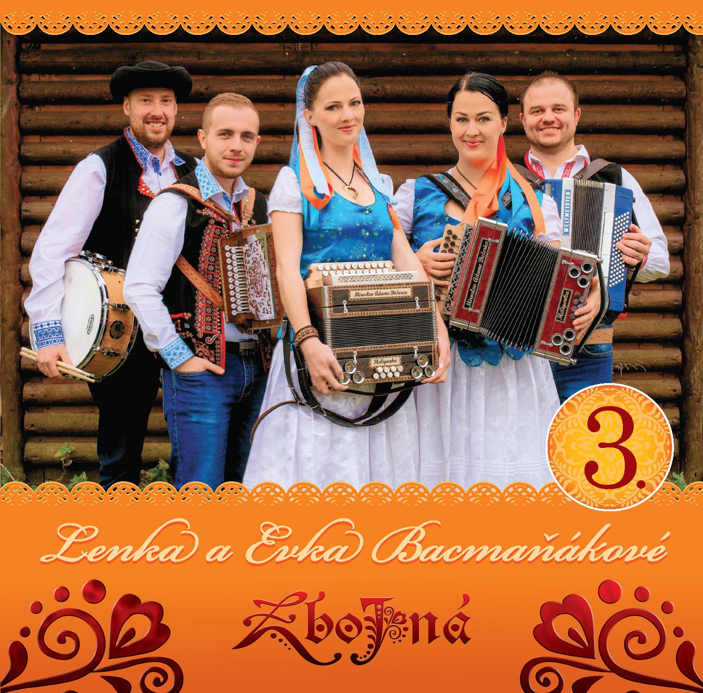 Bacmaňákové Lenka a Evka3./ Zbojná-Heligónka Kysúc(cd)
