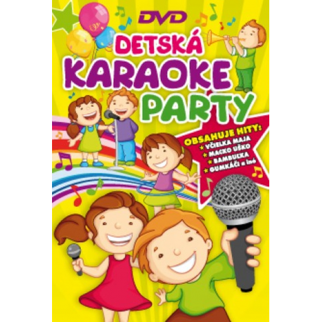 DVD DETSKÁ KARAOKE PARTY 
