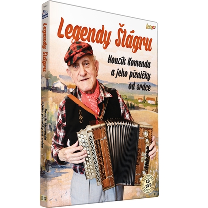 Legendy lgru - Honzk Komenda a jeho psniky od srdce CD+DVD