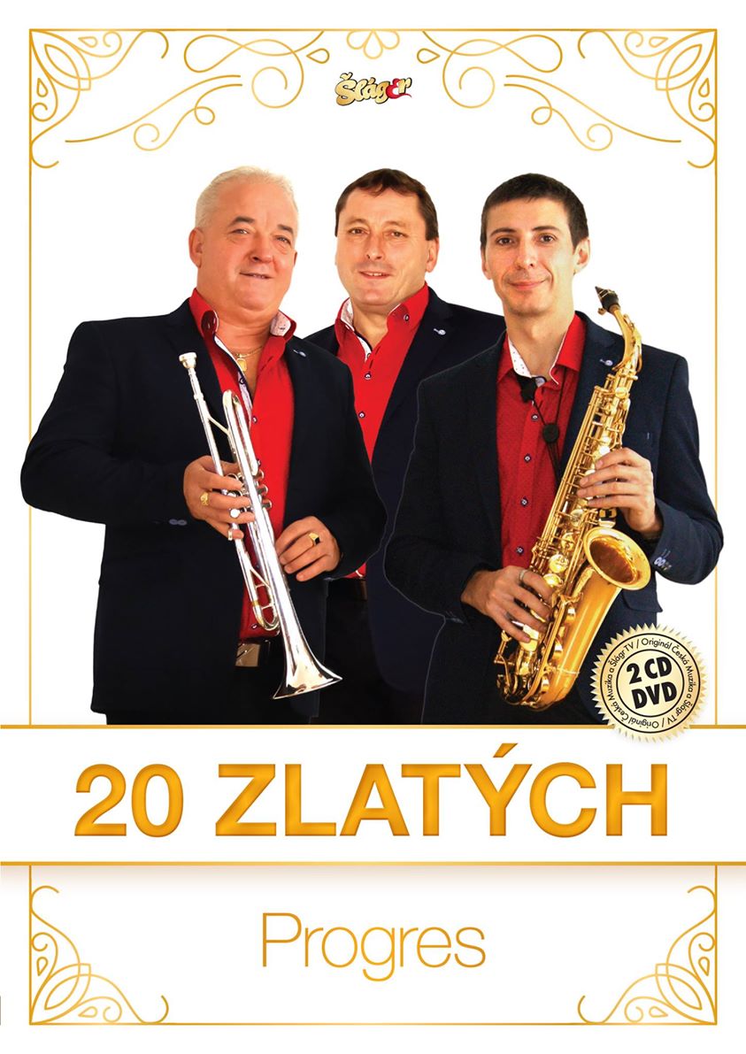 PROGRES - 20 zlatch 2CD+DVD