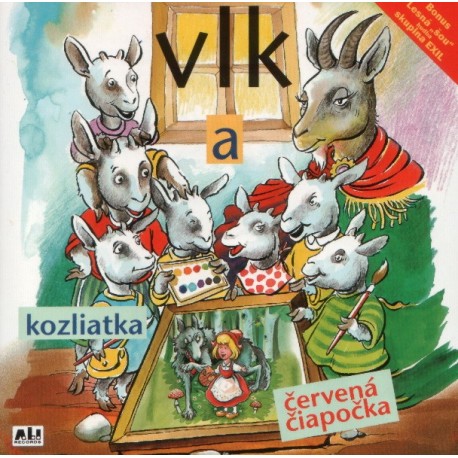 Vlk a kozliatka, Vlk a Červená čiapočka - CD /karton/